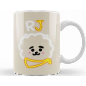 Baskı Dükkanı KB7819 Bt Glowing Rj Bts Porselen Kupa Bardak