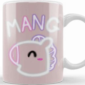 Baskı Dükkanı KB7820 Bt Glowing Mang Bts Porselen Kupa Bardak