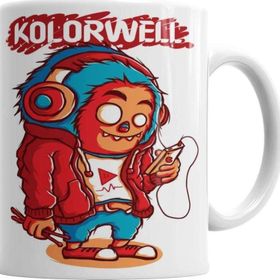 Baskı Dükkanı KB786 Kolorwell Porselen Kupa Bardak