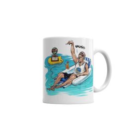 Baskı Dükkanı KB791 Klay Thompson Splash Porselen Kupa Bardak