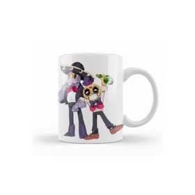 Baskı Dükkanı KB7955 Barley And Poco Funny Porselen Kupa Bardak