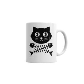 Baskı Dükkanı KB796 Kill All Men Kedi Porselen Kupa Bardak