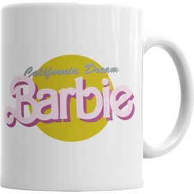 Baskı Dükkanı KB7966 Barbie Porselen Kupa Bardak
