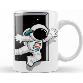 Baskı Dükkanı KB7974 Astronaut Porselen Kupa Bardak