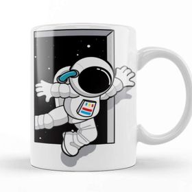 Baskı Dükkanı KB7974 Astronaut Porselen Kupa Bardak
