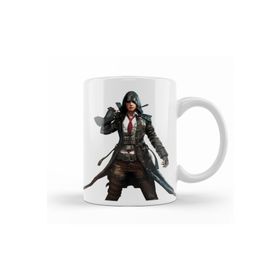 Baskı Dükkanı KB7976 Assassin Illustration Player Battlegrounds Fortnite Kupa Bardak