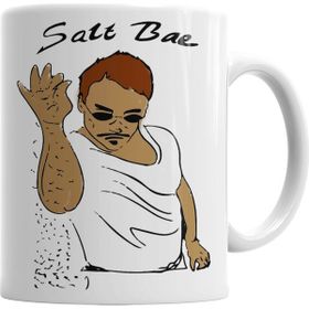 Baskı Dükkanı KB803 Nusret Salt Bea Porselen Kupa Bardak