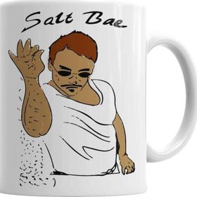 Baskı Dükkanı KB803 Nusret Salt Bea Porselen Kupa Bardak