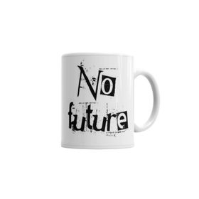 Baskı Dükkanı KB814 No Future Porselen Kupa Bardak