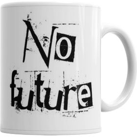Baskı Dükkanı KB814 No Future Porselen Kupa Bardak