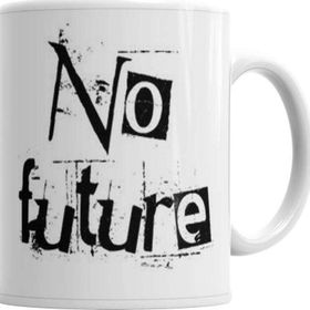 Baskı Dükkanı KB814 No Future Porselen Kupa Bardak
