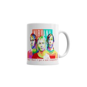 Baskı Dükkanı KB815 Nirvana Porselen Kupa Bardak