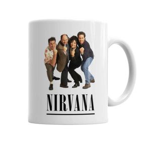 Baskı Dükkanı KB815 Nirvana Porselen Kupa Bardak