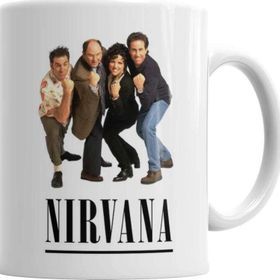 Baskı Dükkanı KB815 Nirvana Porselen Kupa Bardak