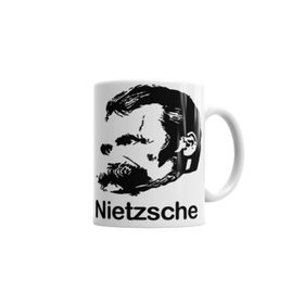 Baskı Dükkanı KB820 Nietzsche Porselen Kupa Bardak