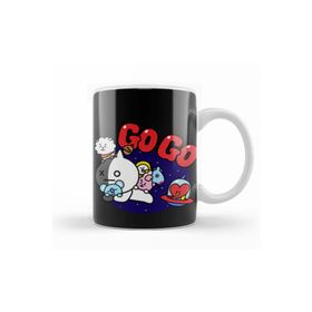 Baskı Dükkanı KB8208 Bt Gogo Bts Porselen Kupa Bardak