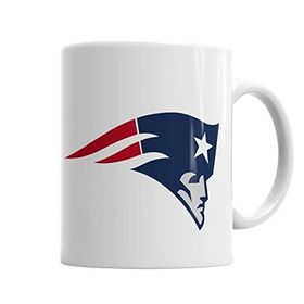 Baskı Dükkanı KB821 Nfl New England Patriots Porselen Kupa Bardak