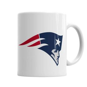 Baskı Dükkanı KB821 Nfl New England Patriots Porselen Kupa Bardak