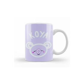 Baskı Dükkanı KB8213 Bt Glowing Koya Bts Porselen Kupa Bardak