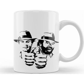 Baskı Dükkanı KB8308 Bud Spencer And Terence Hıll Porselen Kupa Bardak