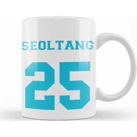 Baskı Dükkanı KB8318 Bts Seoltang Porselen Kupa Bardak