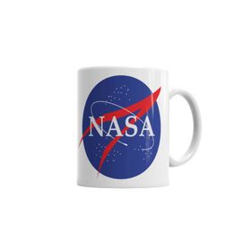 Baskı Dükkanı KB832 Nasa Logosu Porselen Kupa Bardak