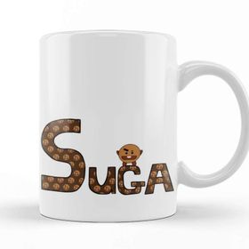 Baskı Dükkanı KB8321 Bts Meets Bt21 Suga Porselen Kupa Bardak