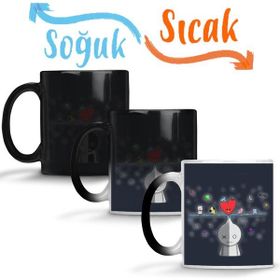 Baskı Dükkanı KB8327 Bts Meets Bt21 Army Porselen Kupa Bardak
