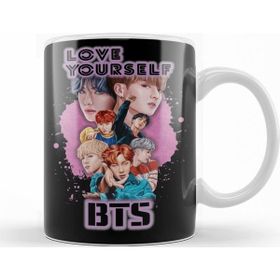 Baskı Dükkanı KB8328 Bts Love Yourself Porselen Kupa Bardak