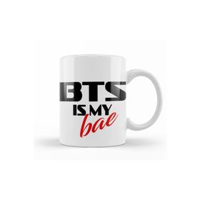 Baskı Dükkanı KB8338 Bts Is My Bae Porselen Kupa Bardak