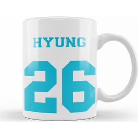 Baskı Dükkanı KB8339 Bts Hyung Porselen Kupa Bardak