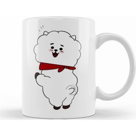 Baskı Dükkanı KB8341 Bts Groovy Rj Porselen Kupa Bardak