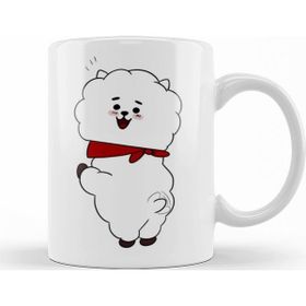 Baskı Dükkanı KB8341 Bts Groovy Rj Porselen Kupa Bardak