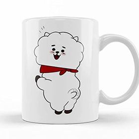 Baskı Dükkanı KB8341 Bts Groovy Rj Porselen Kupa Bardak