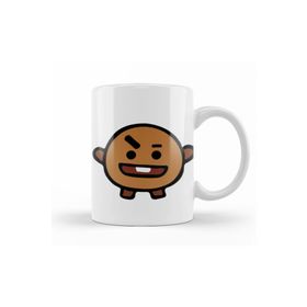 Baskı Dükkanı KB8347 Bts Bt Shooky Porselen Kupa Bardak