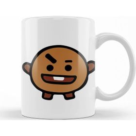 Baskı Dükkanı KB8347 Bts Bt Shooky Porselen Kupa Bardak
