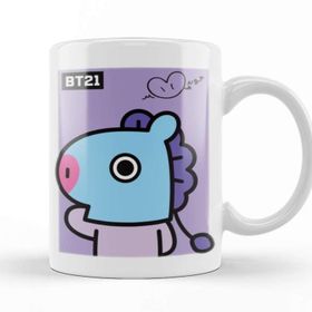 Baskı Dükkanı KB8349 Bts Bt Mang Porselen Kupa Bardak