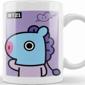 Baskı Dükkanı KB8349 Bts Bt Mang Porselen Kupa Bardak