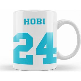 Baskı Dükkanı KB8369 Bts Hobi Porselen Kupa Bardak