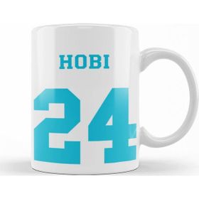Baskı Dükkanı KB8369 Bts Hobi Porselen Kupa Bardak