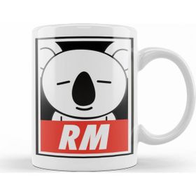 Baskı Dükkanı KB8387 Bt21 Rm Bts Porselen Kupa Bardak