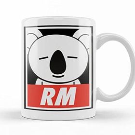 Baskı Dükkanı KB8387 Bt21 Rm Bts Porselen Kupa Bardak