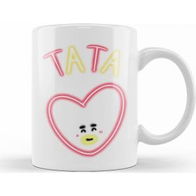 Baskı Dükkanı KB8394 Bt21 Glowing Tata Porselen Kupa Bardak