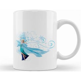 Baskı Dükkanı KB8432 Elsa Kristoff Anna Olaf Porselen Kupa Bardak