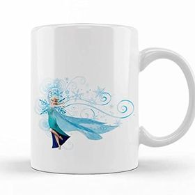 Baskı Dükkanı KB8432 Elsa Kristoff Anna Olaf Porselen Kupa Bardak