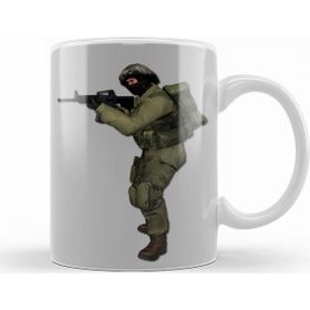 Baskı Dükkanı KB8460 Csgo Counter Strike Porselen Kupa Bardak