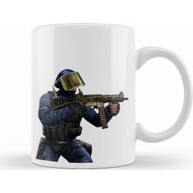 Baskı Dükkanı KB8460 Csgo Counter Strike Porselen Kupa Bardak