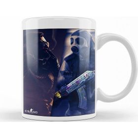 Baskı Dükkanı KB8460 Csgo Counter Strike Porselen Kupa Bardak