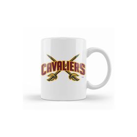 Baskı Dükkanı KB8478 Cleveland Cavaliers Logo Porselen Kupa Bardak