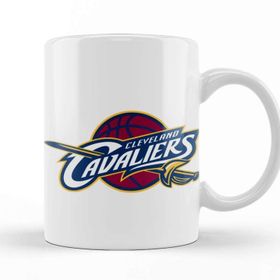 Baskı Dükkanı KB8479 Cleveland Cavaliers Porselen Kupa Bardak